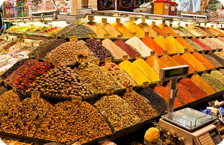 Indian spices market